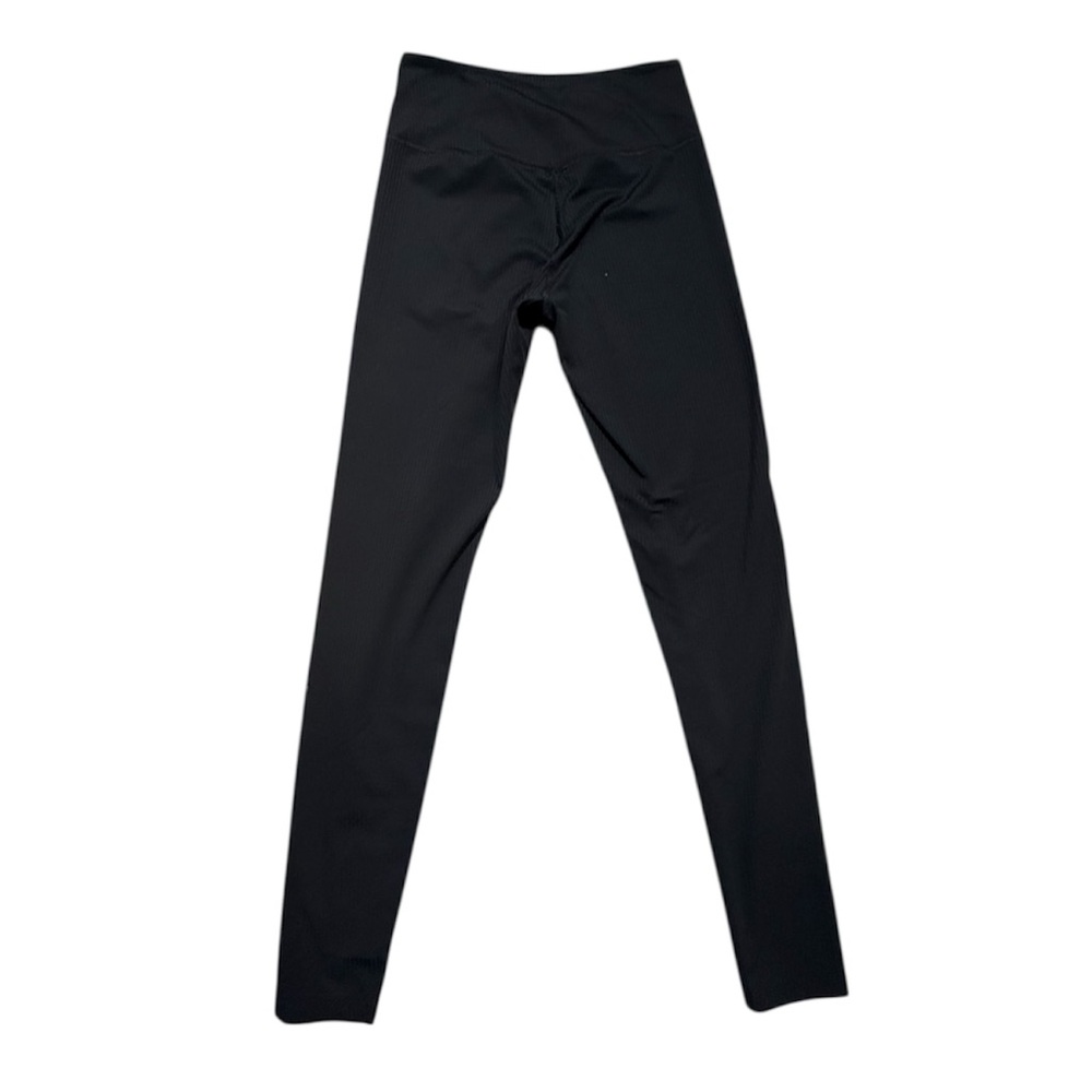 Girlfriend Collective Black Ribbed Legging - Picture 2 of 4